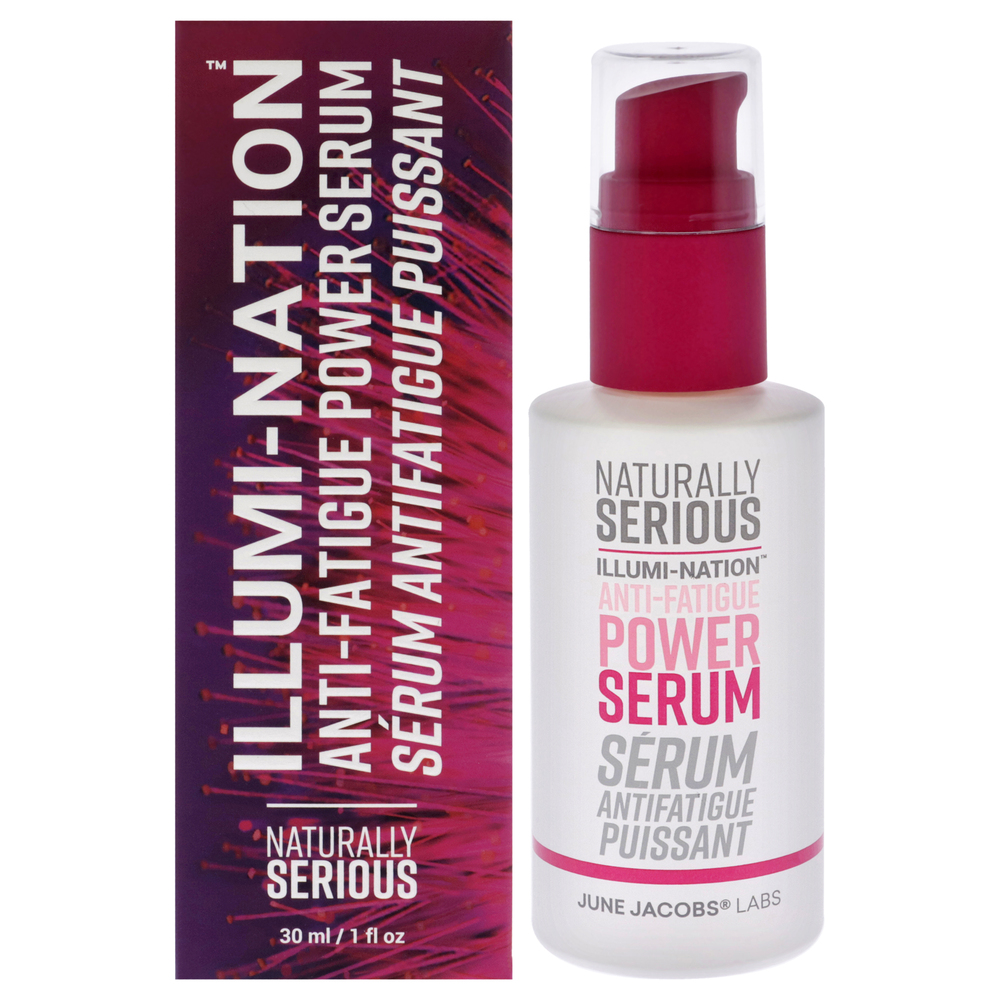 Illumi-nation Anti-Fatigue Power Serum by Naturally Serious 1 oz Serum